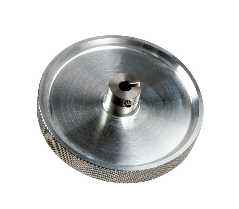 LMA-3 Rueda de medición de aluminio moleteada de 12 pulgadas de circunferencia