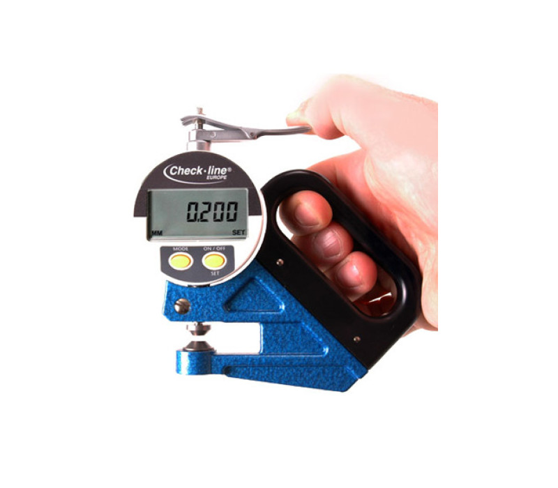 DDM-2000 Medidor digital de espesor de láminas de precisión