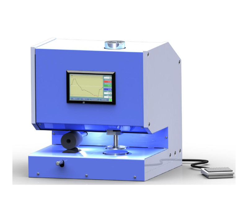 D-2020 Medidor de espesor de material de precisión motorizado con avance automático