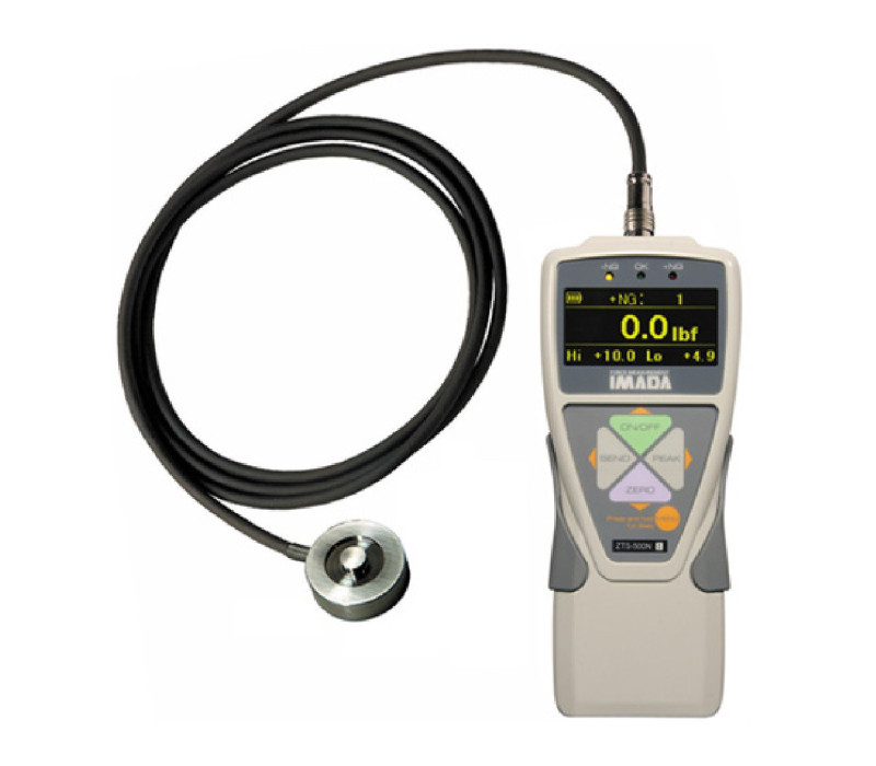 ZT-LM Medidor digital de fuerza de compresión con sensor de botón