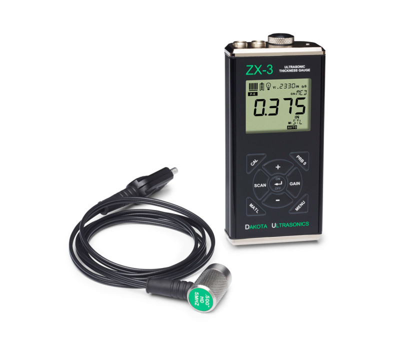 ZX-3 Dakota ZX-3 Medidor de Grosor de Pared Ultrasónico
