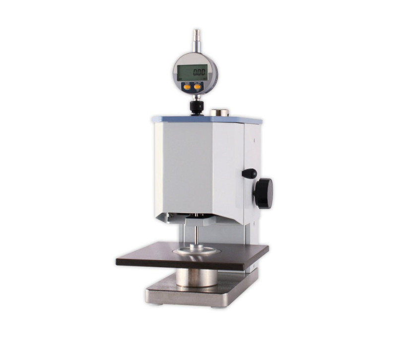 D-1000 Medidor mecánico de espesor de materiales para normas ASTM, DIN y ISO