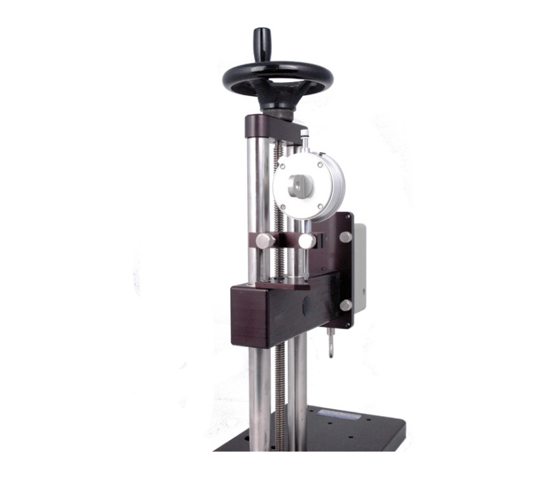 Reloj comparador opcional con kit de soporte, vista trasera