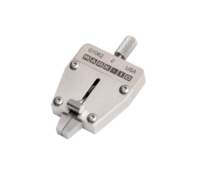 La pinza de cuña auto apretante en miniatura G1062 es útil para pruebas de tracción de baja fuerza de muestras pequeñas.
