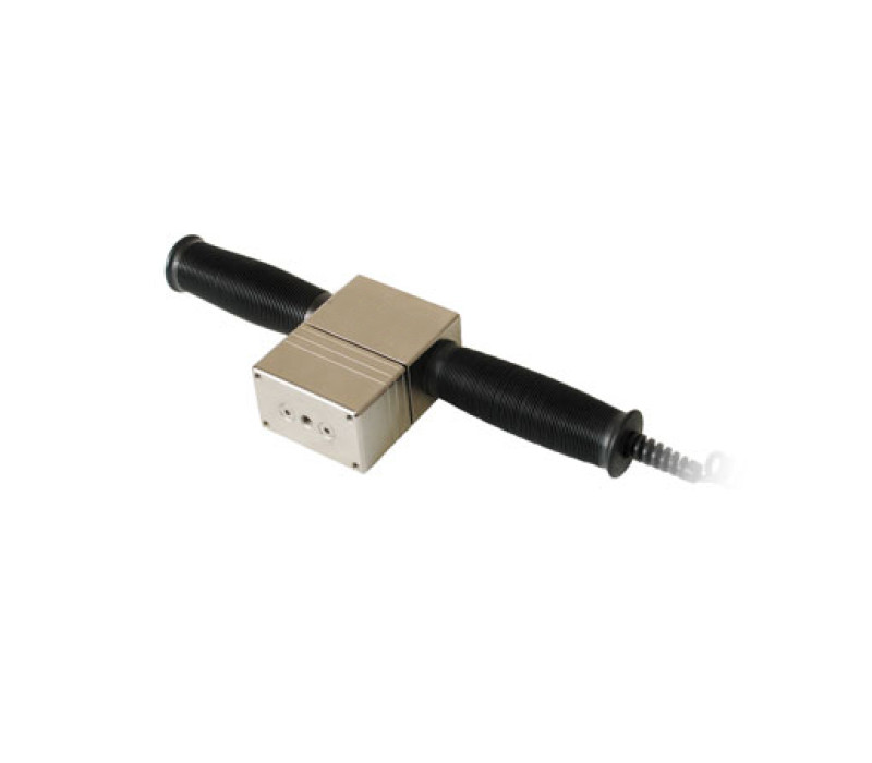 El sensor de la serie R05 contiene una resistente carcasa de aluminio y asas ergonómicas