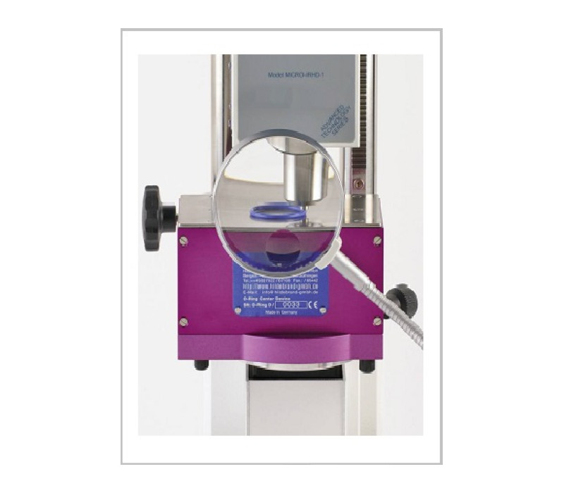IRHD O-Ring center device