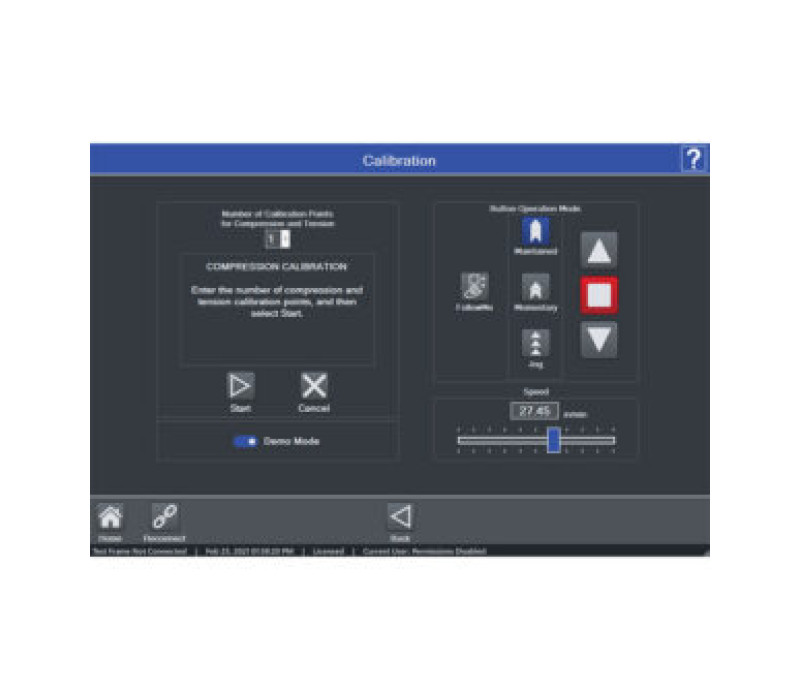 Calibre los sensores de fuerza de las series FS05, FS06 y R07 mediante el asistente de calibración integrado o retire el sensor de fuerza y utilice un indicador M5I o M7I para la calibración externa.