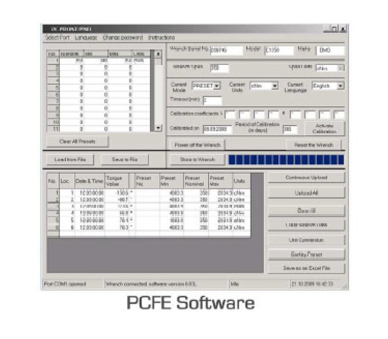 TC-DT Software de transferencia de datos