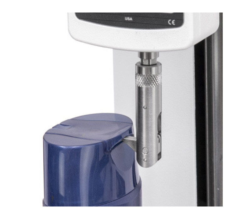 G1104 Flip Cap Pull Empuñadura que realiza una prueba de tracción en un recipiente con tapa abatible