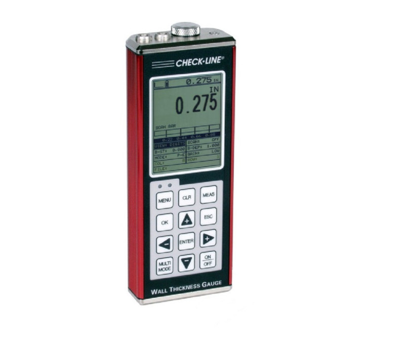 Medidor de espesor de pared ultrasónico TI-MMX-DLP con registrador de datos y B-Scan.