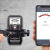 TRAMEX WDTK MOISTURE INSPECTION KIT, CME5 utilizado con el mango de extensión y la app de Tramex sobre un suelo de hormigón