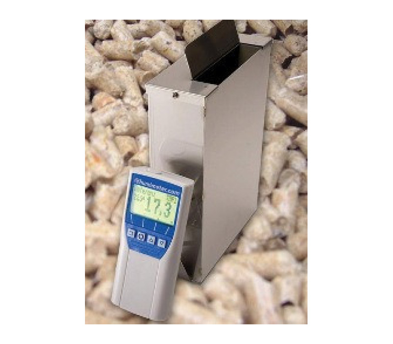 Medidores de humedad de pellets de madera